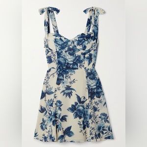 REFORMATION Niara floral-print crepe mini dress